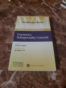 The Washington Manual Subspecialty Consult Ser.: Geriatrics Subspecialty Consult - Foto 1 di 8