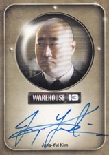 Warehouse 13 Season 2 Autograph Card Jung-Yul Kim as Mrs.Frederic's Bodyguard