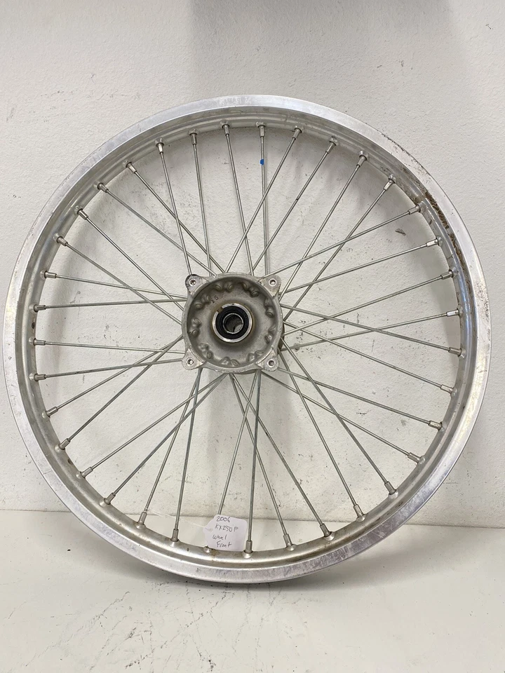 Kawasaki KX250F 2006 montaje de rueda delantera G Foto 1 de 4