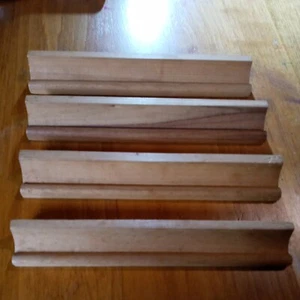 Milton Bradley Hasbro Vintage SCRABBLE Letters Tile Rack/Holders Lot of 4 (AA) - Picture 1 of 1