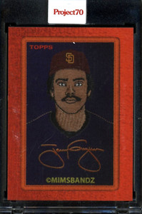 Mint 2021 Topps Project 70 #51 Tony Gwynn Padres HOF By Mimsbandz & Bonus added