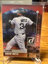 2015 Donruss Preferred Grand Stand David Ortiz #35 Boston Red Sox