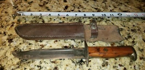 WWI U.S. SPRINGFIELD 1911 Model 1911  Knife + Scabbard . - Picture 1 of 21
