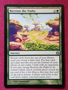 Magic The Gathering MORNINGTIDE RECROSS THE PATHS green card MTG - Bild 1 von 2