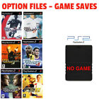 Pro Evolution PES 1 2 3 4 5 6 Option File For PS2 Game Save PlayStation 2 *RARE*