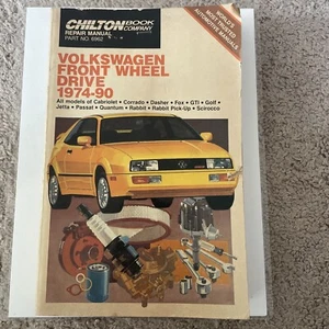 Chilton Volkswagen Front Wheel Drive 1974-1990 Auto Repair Manual Part No. 6962 - Picture 1 of 4