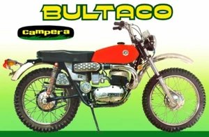 BULTACO CAMPERA SPEEDOMETER Bultaco campera MK2 SPEEDO 80mm DIAMETER Bultaco - Picture 1 of 8