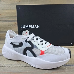 Nike Jordan Delta 3 Low Men's Shoes White/Chili Red/Black Sz 9 NIB - Picture 1 of 12