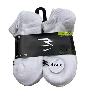 Nike Low-Cushioned Youth Boys Socks (Size 3Y-5Y) - Picture 1 of 2