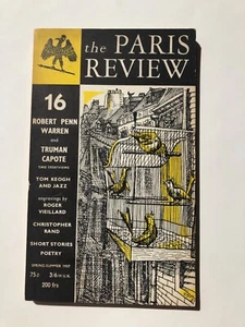 PARIS REVIEW # 16 SPRING 1957 1st Ed. Capote Interview. George Plimpton Editor - Picture 1 of 6