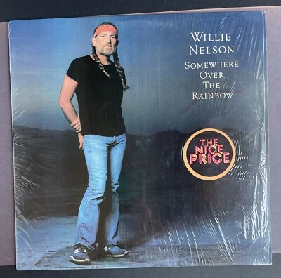 1981 Willie Nelson "Somewhere Over The Rainbow" Vintage Vinyl LP Record - Image 1 of 4