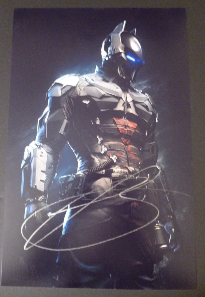 TROY BAKER Authentic Hand-Signed "BATMAN: ARKHAM KNIGHT" 11x17 Photo - Image 1 of 1