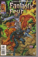FANTASTIC FOUR # 4 *  BLACK PANTHER * MARVEL COMICS * JIM LEE art * NEAR MINT