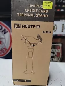 Mount-It! Soporte Terminal Tarjeta de Crédito Universal Negro, MI-3794. NUEVO - Imagen 1 de 9