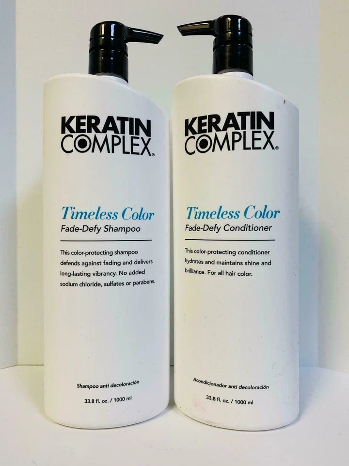 Champú y acondicionador Keratin Complex Timeless Color Fade Defy 33,8 oz litros dúo  Foto 1 de 1