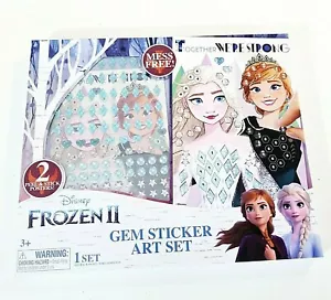 Disney Frozen 2 Gemme Sticker Art Set NUOVO Peel Stick Poster - Foto 1 di 8