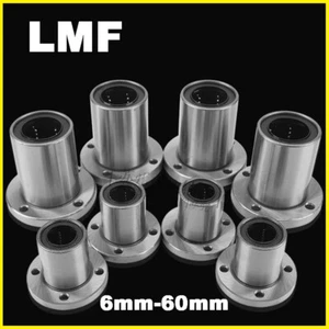 Linearlager mit Flansch LMF/LMFC/LMFP 6-30 mm CNC Linearlager Kugellager Buchsen - Picture 1 of 9