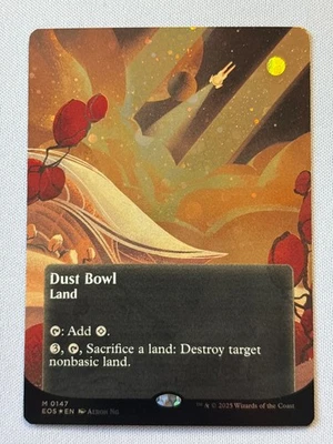 Dust Bowl (0147)(Borderless Galaxy FOIL) Edge of Eternities - MTG - Image 1 of 2