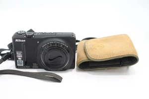 Vintage Nikon Coolpix S9100 Digital Compact Camera w/ Nikkor 18x Wide Zoom Lens - Picture 1 of 7