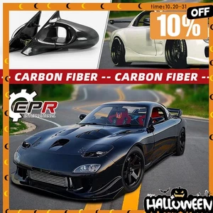For Mazda RX7 (RHD) FD3S Carbon Fiber Rearview Side Mirror Rear View Bodykits - Bild 1 von 12
