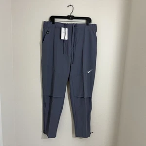 $100 Mens Size L Nike Golf Club Dri-FIT Woven Tapered Golf Pants FD5746-003 Gray - Picture 1 of 23