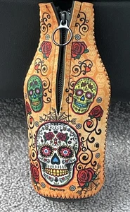BOTELLA KOOZIE “CALAVERA DE AZÚCAR” CON CREMALLERA - Imagen 1 de 24