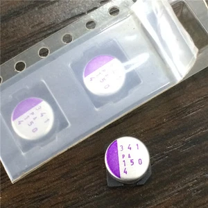 Condensador sólido Sanyo SMD bajo ESR 4V150UF 4V SVPA 6.3X5.9 PC reparación de placa base - Imagen 1 de 2