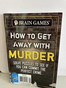 NEW BRAIN GAMES How To Get Away With Murder Mini Series Puzzles #40019-8 - Picture 1 of 1
