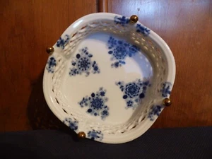 Porzellan Durchbruchschale Wallendorf - Bild 1 von 3