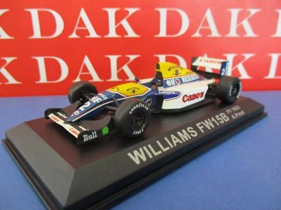 Die cast 1/43 Modellino Auto F1 Williams FW15B 1993 A. Prost blister - Immagine 1 di 3