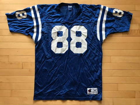 VTG Marvin Harrison #88 Indianapolis Colts NFL Jersey Sz 48 XL Champion Cover