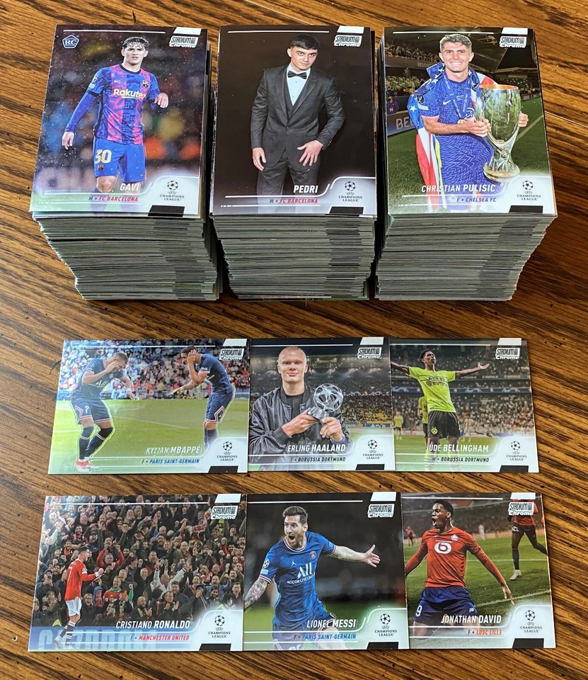 2021-22 Topps Stadium Club Chrome UEFA Base #1-100 Complete Your Set / You Pick - Image 1 of 1