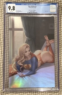 Aylis Supergirl Foil! Con Artists #3 Goblin CGC 9.8 Graded Comic - Image 1 of 2