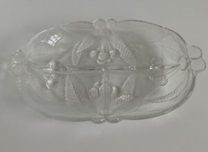 Vintage Hoya Crystal Co Glass Serving Dish Cordial Glass Collection Japan