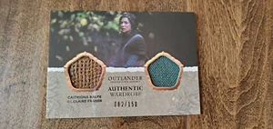 Cryptozoic Outlander 2020 temporada 4 doble armario Relic Claire Fraser 82/150 DM02 - Imagen 1 de 1