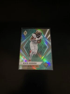 Alvin Kamara 2020 Phoenix Teal /175 football card Saints 11 PWE - Image 1 of 2