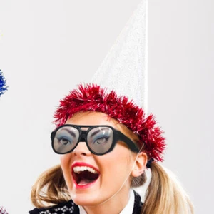 Man Woman Novelty Funny Eyeglasses Halloween Glasses Party Prop for Fancy Dress - Picture 1 of 11