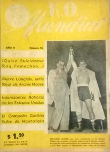 EDUARDO LAUSSE - BOXEO Original K.O. MUNDIAL 24 - Argentina 1953 - Imagen 1 de 1