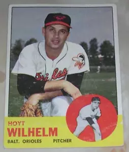 Hoyt Wilhelm - 1963 Topps Trading Card #108 - Picture 1 of 1