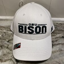 Oklahoma Baptist University OBU Bison Russell Adjustable Snapback Cap Hat NEW
