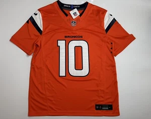 Camiseta Mediana Bo Nix #10 Vapor FUSE Naranja Denver Broncos Auténtica - Imagen 1 de 11