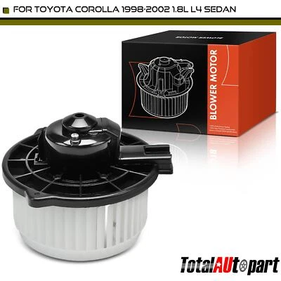 HVAC Blower Motor for Toyota Corolla 1998-2002  L4 1.8L with Fan Cage 8710302021 - Image 1 of 4