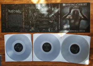 ROTTING CHRIST – The Apocryphal Spells (Crystal Transparent Triple Vinyl) Ltd. - Picture 1 of 7