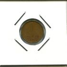 1 Cent 1961 Netherlands Coin #Ar528u