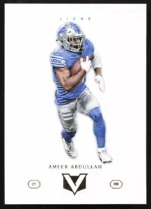 Panini Vertex #68 2017 Ameer Abdullah Detroit Lions - Imagen 1 de 2