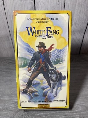 White Fang And The Hunter  1991 VHS VCR Video Tape Used Movie StarMaker - Image 1 of 2