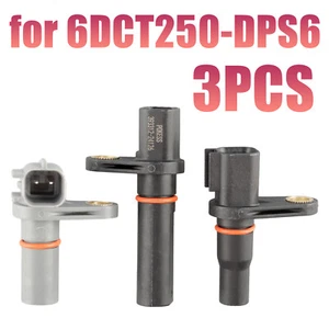 6DCT250 DPS6 Transmission Speed Sensor Kit 3Pcs/Set For Ford Focus Fiesta - Picture 1 of 10
