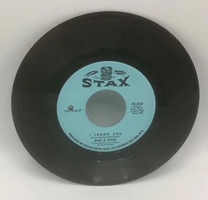 Sam & Dave-I Thank You/Wrap It Up-1968 7” 45 rpm Vinyl Record-TESTED-VG+/EX - Picture 1 of 2