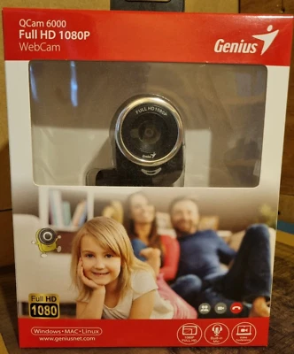 Genius Qcam 6000 Webcam - Image 1 of 4