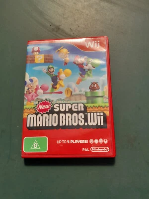 Wii SUPER MARIO BROS. PAL game complete in great condition - image 1 of 4